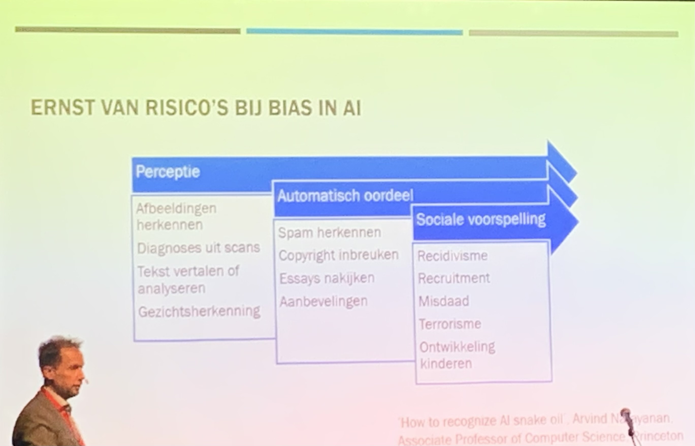 Ernst van risicoss bij BIAS in AI